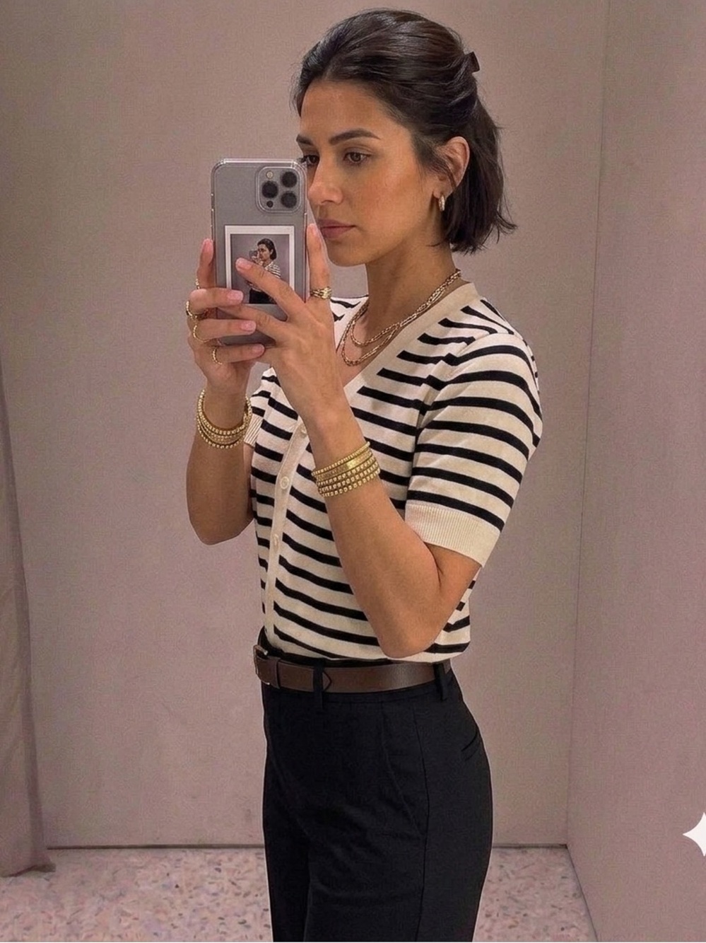 Stripped Sweater